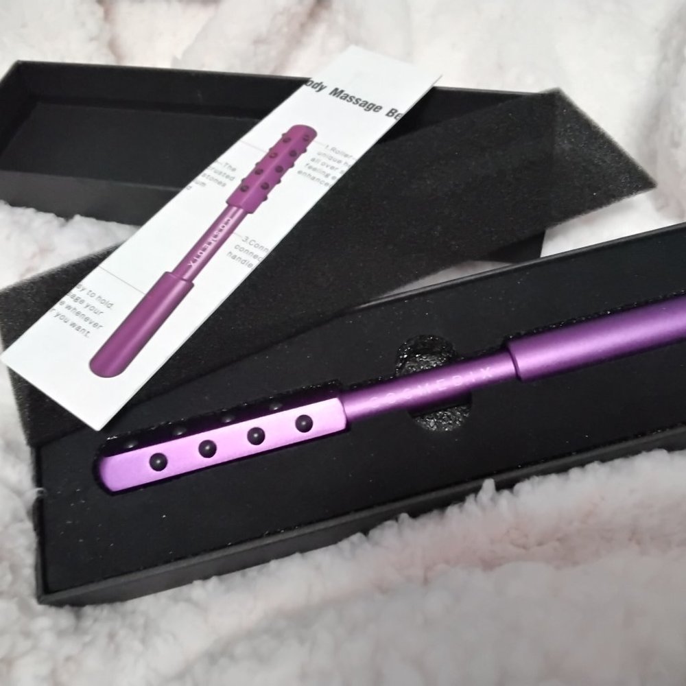 Luxurious facial roller by COSMEDIX.